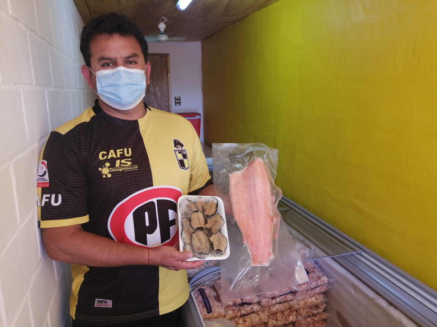 “Mariscos Congelados El Curque”, un emprendimiento familiar con el sabor del mar