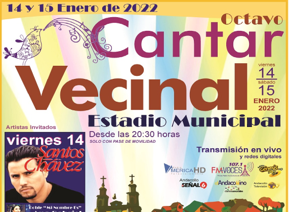 8° Festival del Cantar Vecinal se realizará en el Estadio durante el 14 y 15 de enero