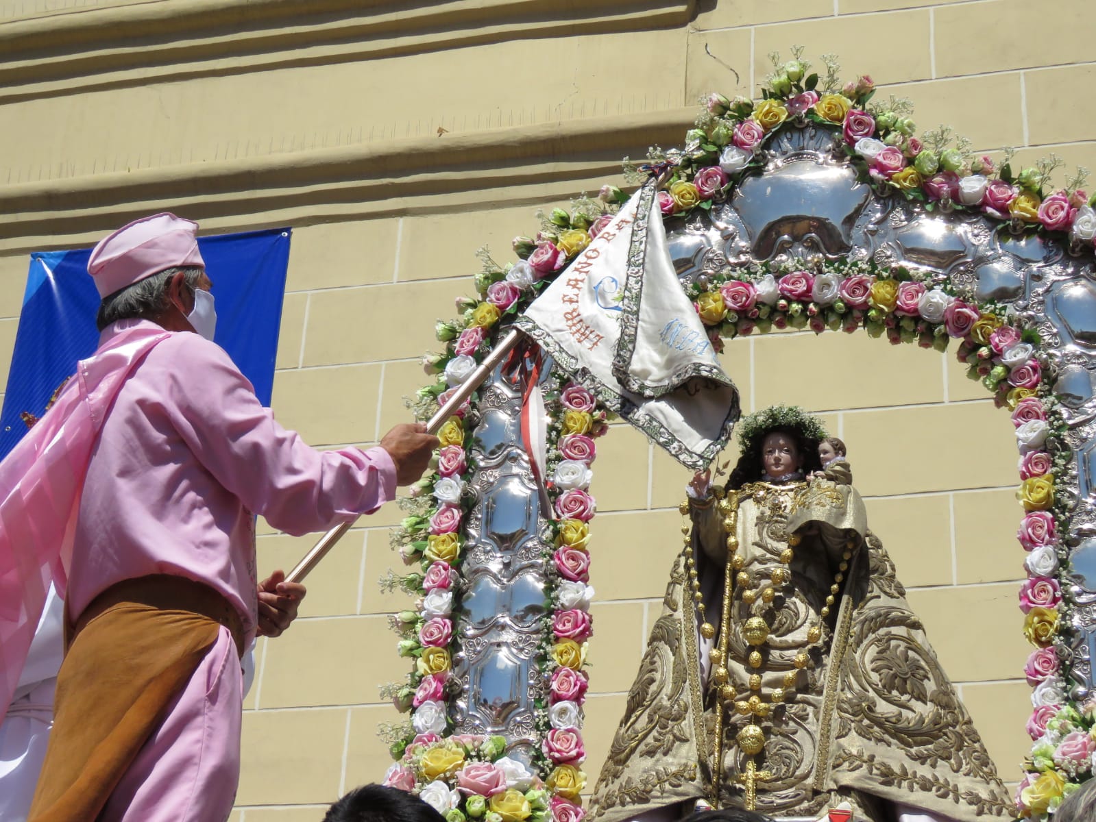 Peregrinos participaron en las celebraciones en honor a Nta. Sra. del Rosario de Andacollo