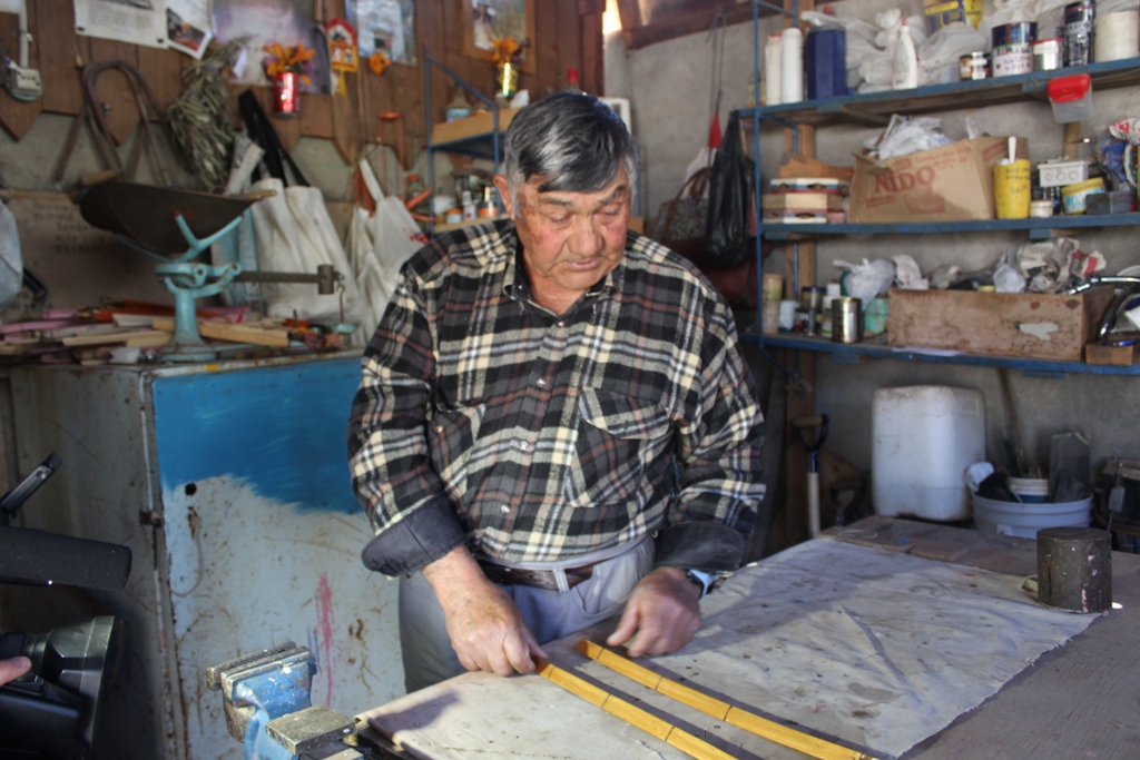 Juan León Castillo, chino y artesano andacollino que es un patrimonio vivo de nuestras tradiciones
