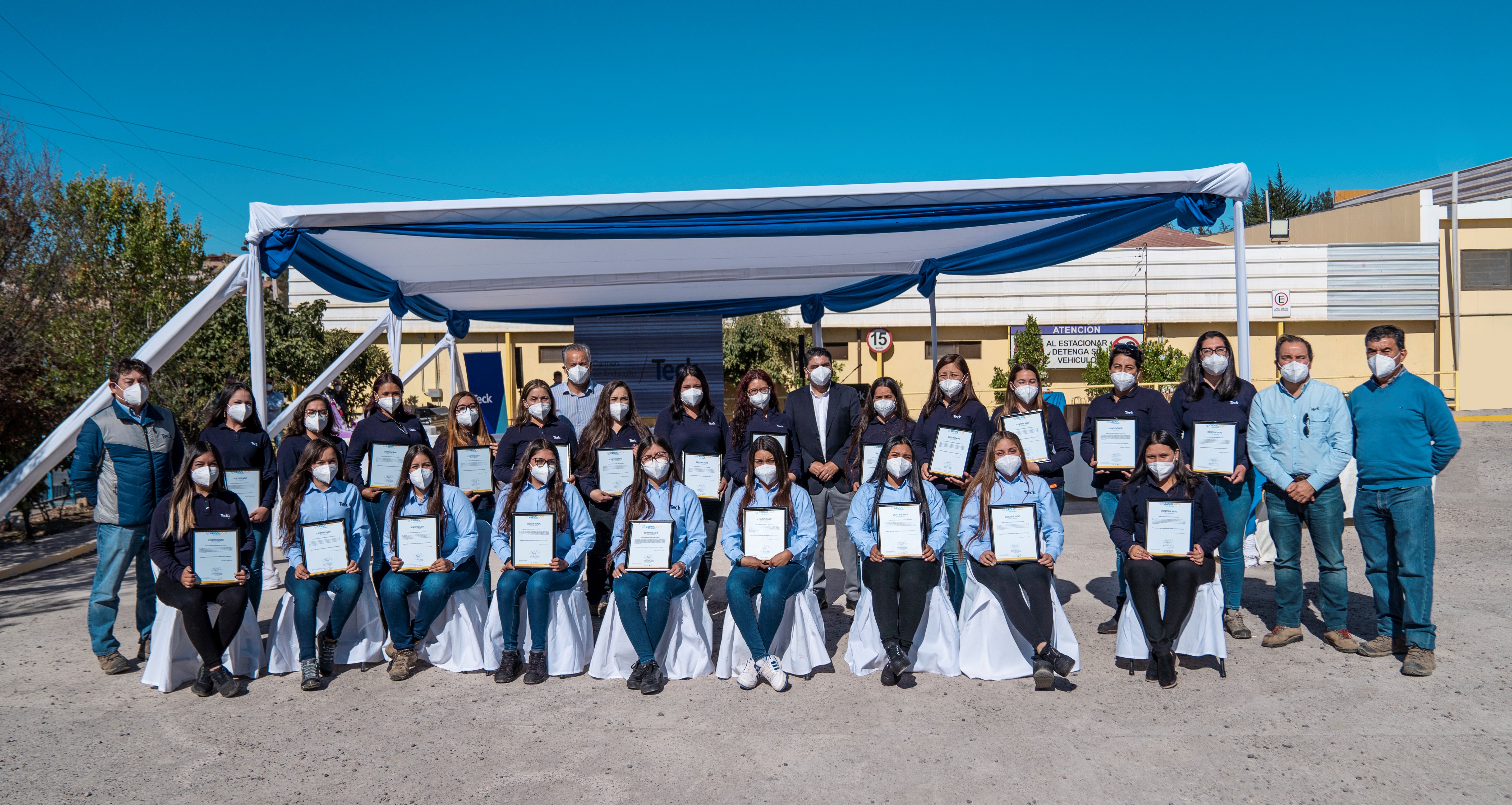 24 mujeres se capacitaron en el rubro minero gracias a programas “Aprendices” y “Mantenedoras Andacollinas”