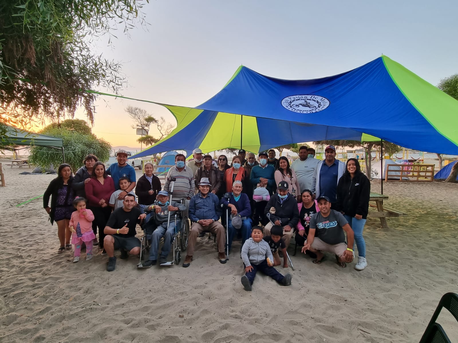 Club Pasión por las motos realiza “Caravana de la Integración para niños y abuelitos”