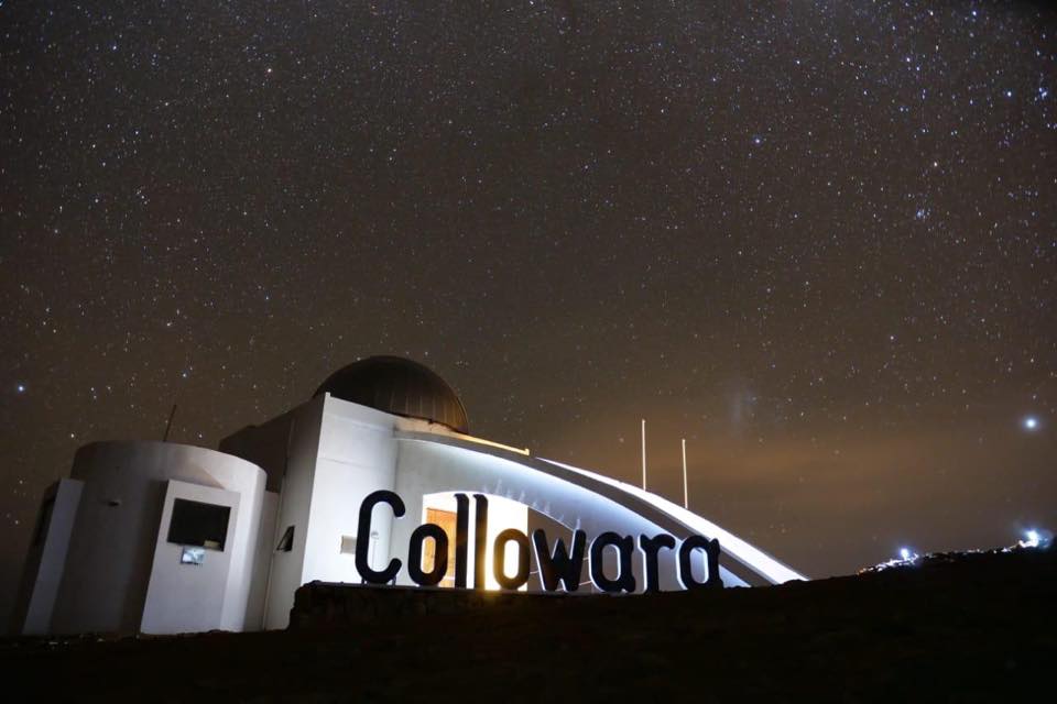 Este sábado el observatorio Collowara será el escenario de la Gran Cumbre Andina