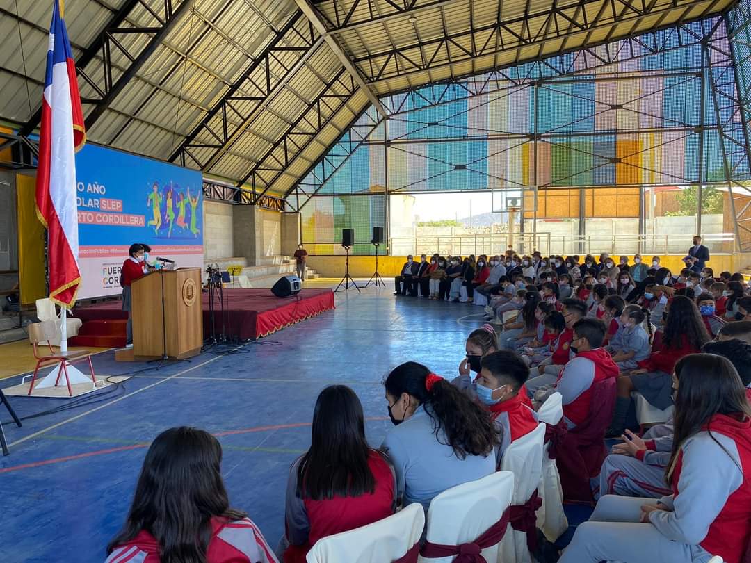 En el Colegio Nta. Sra del Rosario se inauguró el año escolar de los establecimiento públicos de Andacollo-Coquimbo