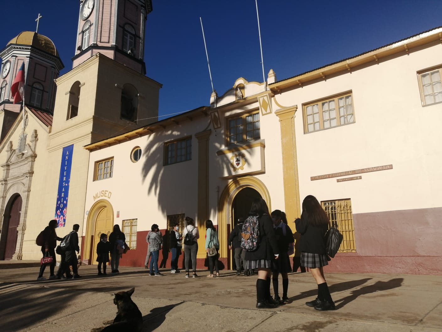 Colegio Parroquial inició año escolar 2022