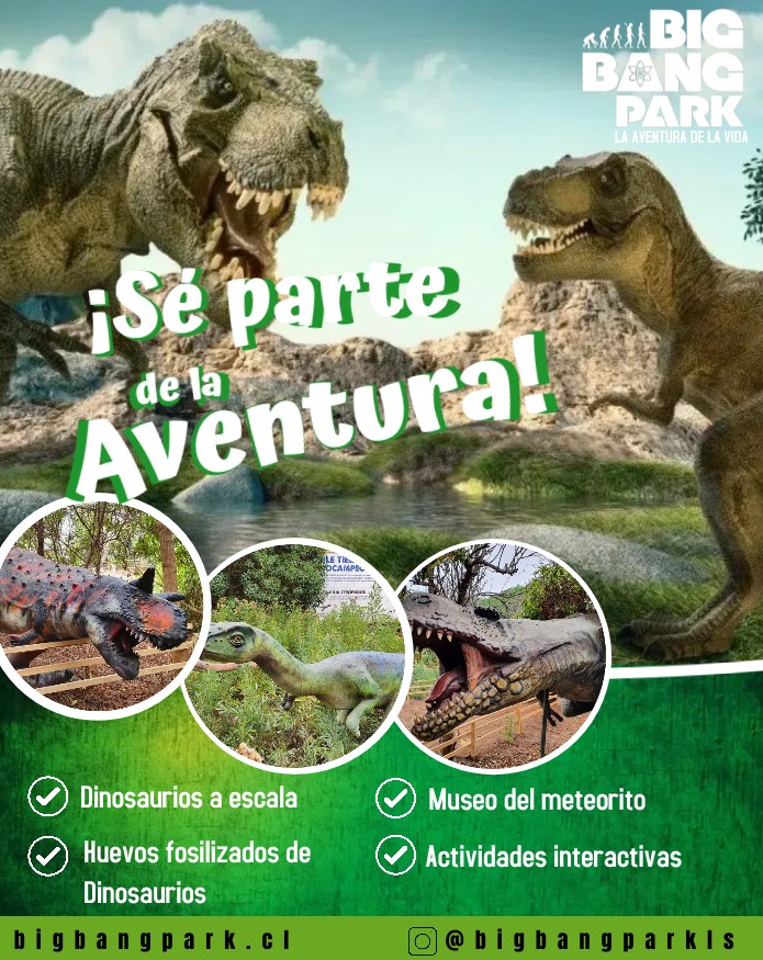 El mundo de los Dinosaurios llega a Andacollo para asombrar a chicos y grandes