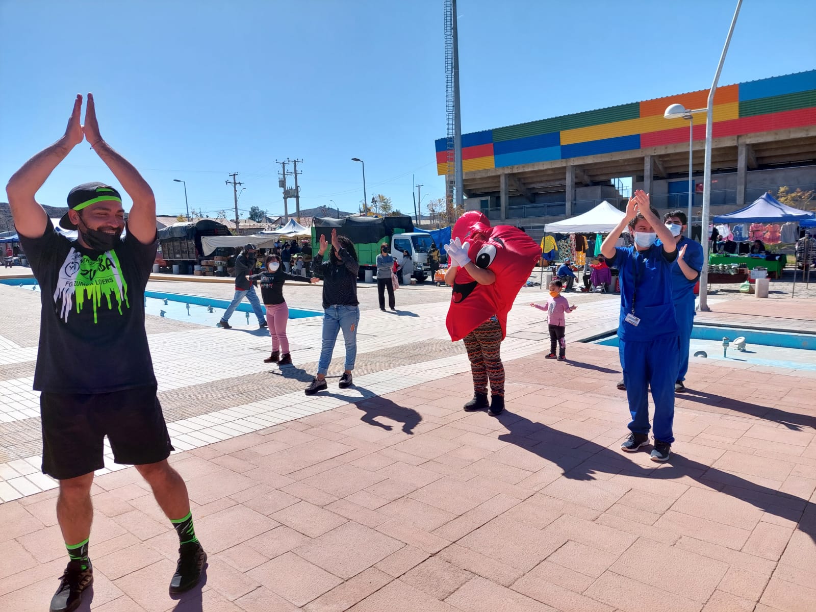 Hospital realizó Feria Saludable para promover estilos de vida sana y prevenir enfermedades