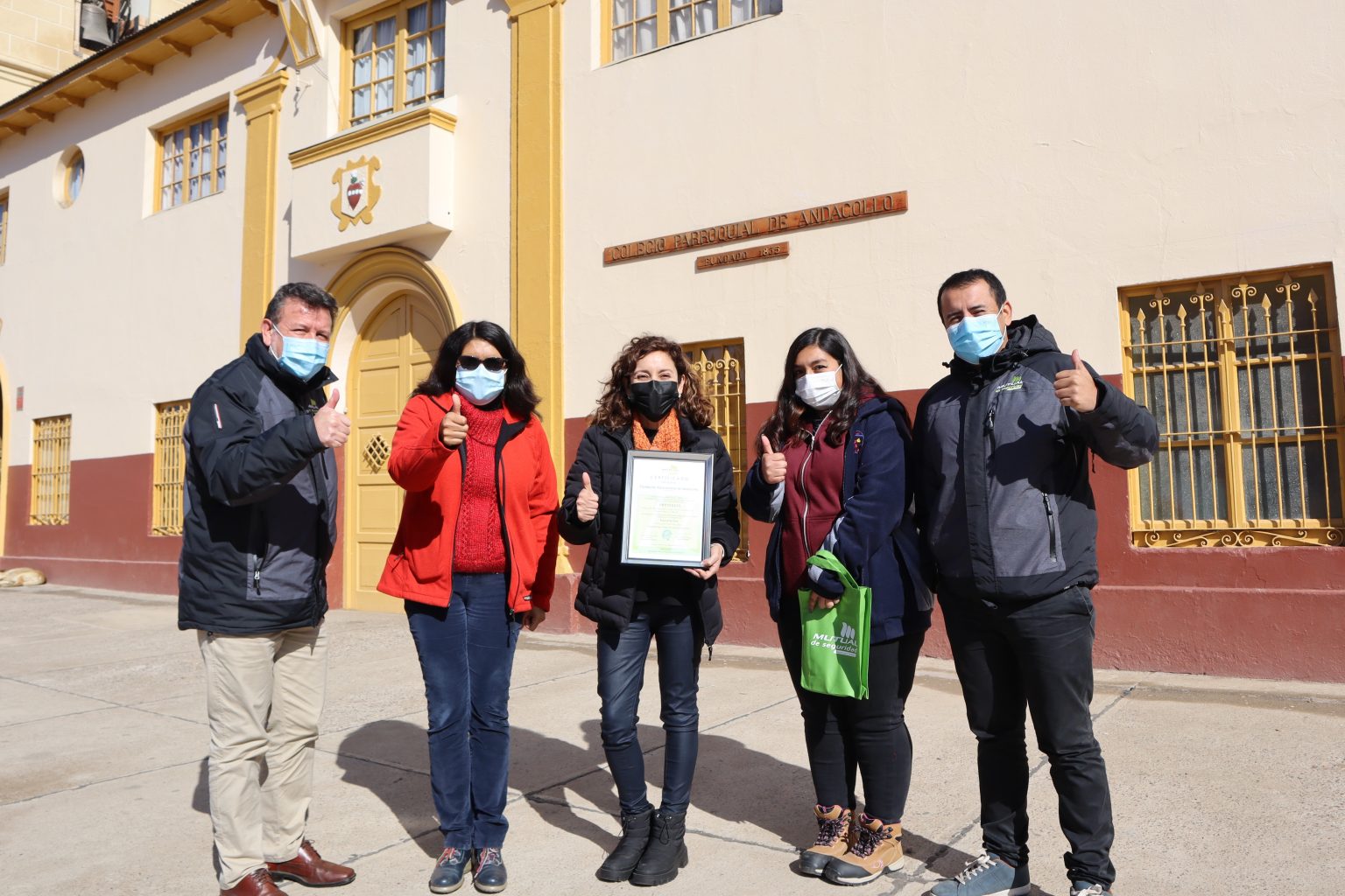 Colegio Parroquial obtuvo categoría de Excelencia en la aplicación del Programa PROTEGESS
