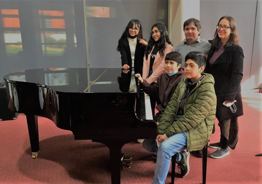 Alumnos del Taller de Piano participaron en el 3er. Encuentro de Piano de la U. de Talca