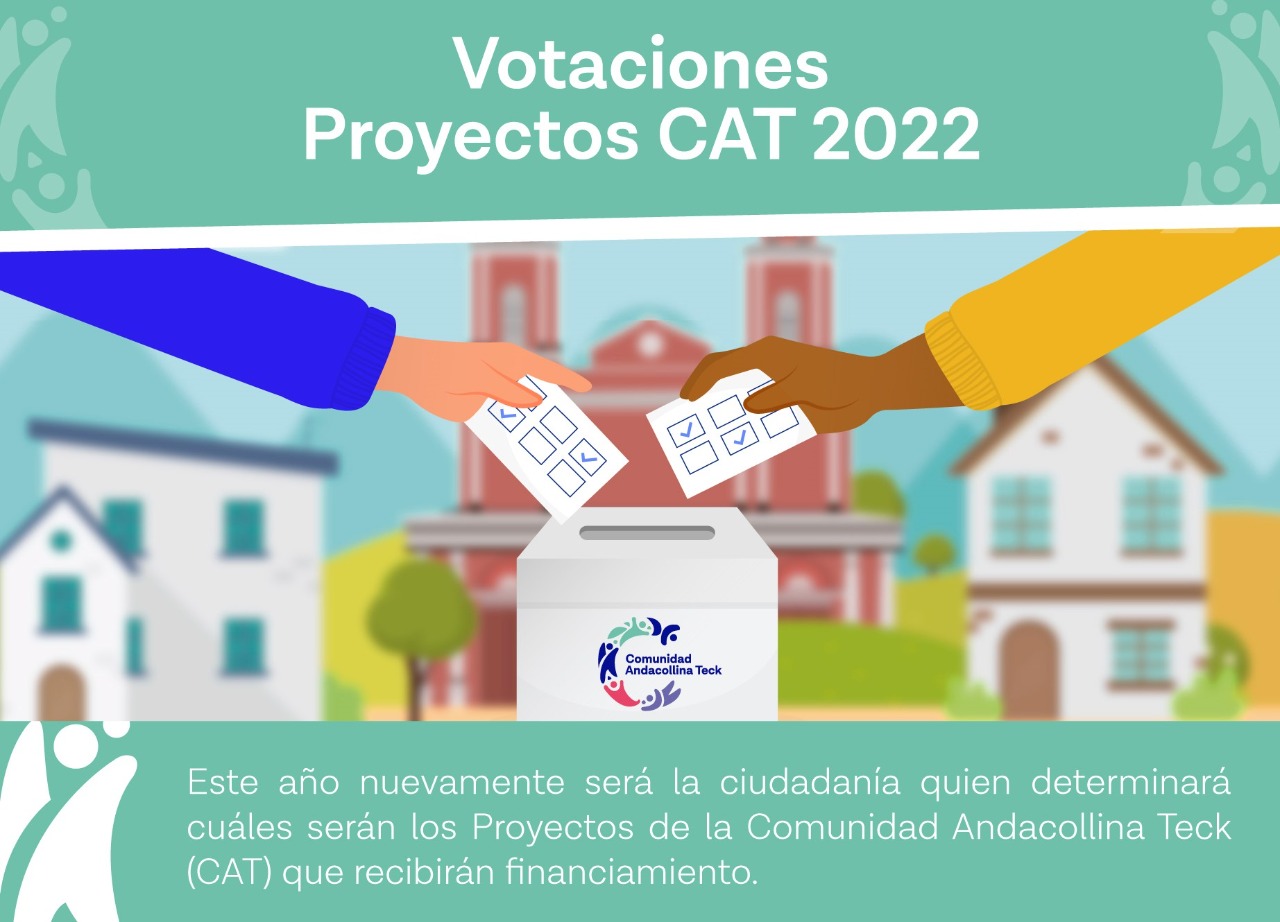 Votaciones de Proyectos CAT 2022 se realizarán  los días 4 y 5 de noviembre