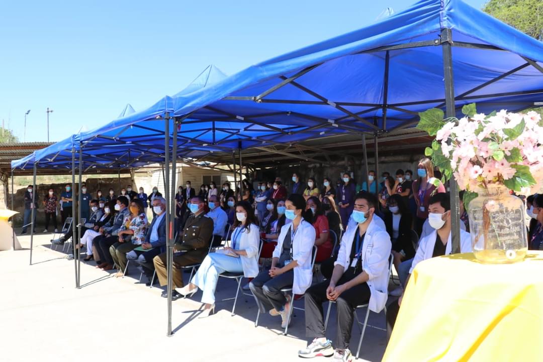 Funcionarios y comunidad local conmemoran el aniversario 57º del Hospital andacollino