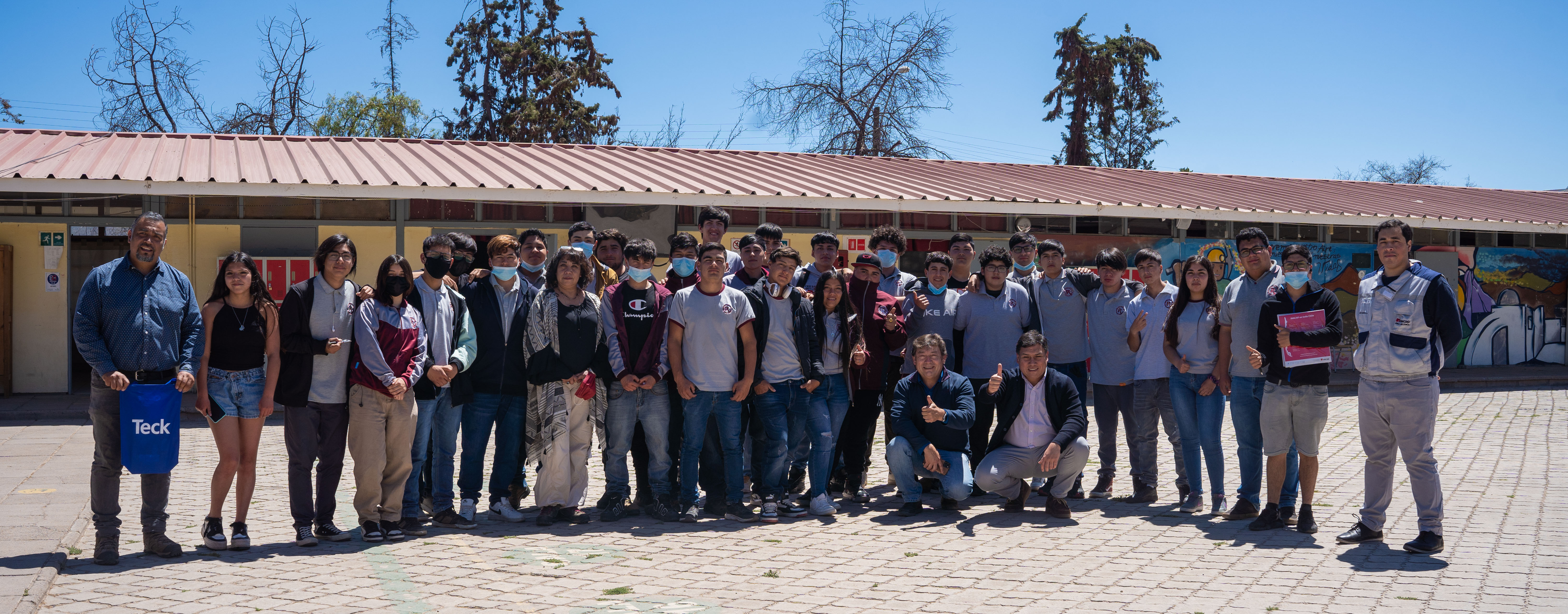 Estudiantes de Liceo Pedro Regalado Videla participan de Programa de Electromovilidad gestionado por Teck CDA