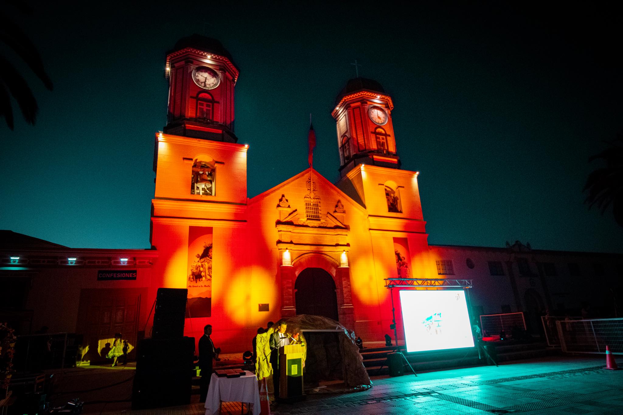 Comunidad celebró con desfile y acto los 131 años de Andacollo