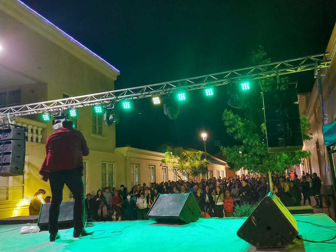 Comunidad andacollina disfrutó del Boulevard de aniversario