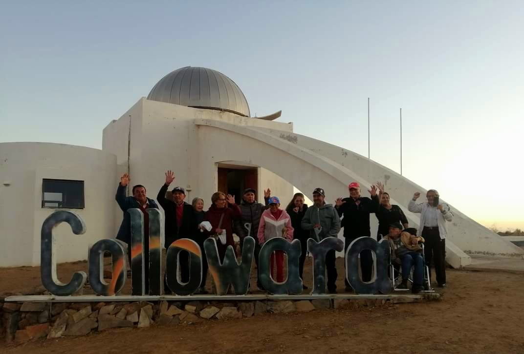 PERSONAS MAYORES DE VIVIENDAS TUTELADAS CONCRETAN ANHELADA VISITA A OBSERVATORIO COLLOWARA