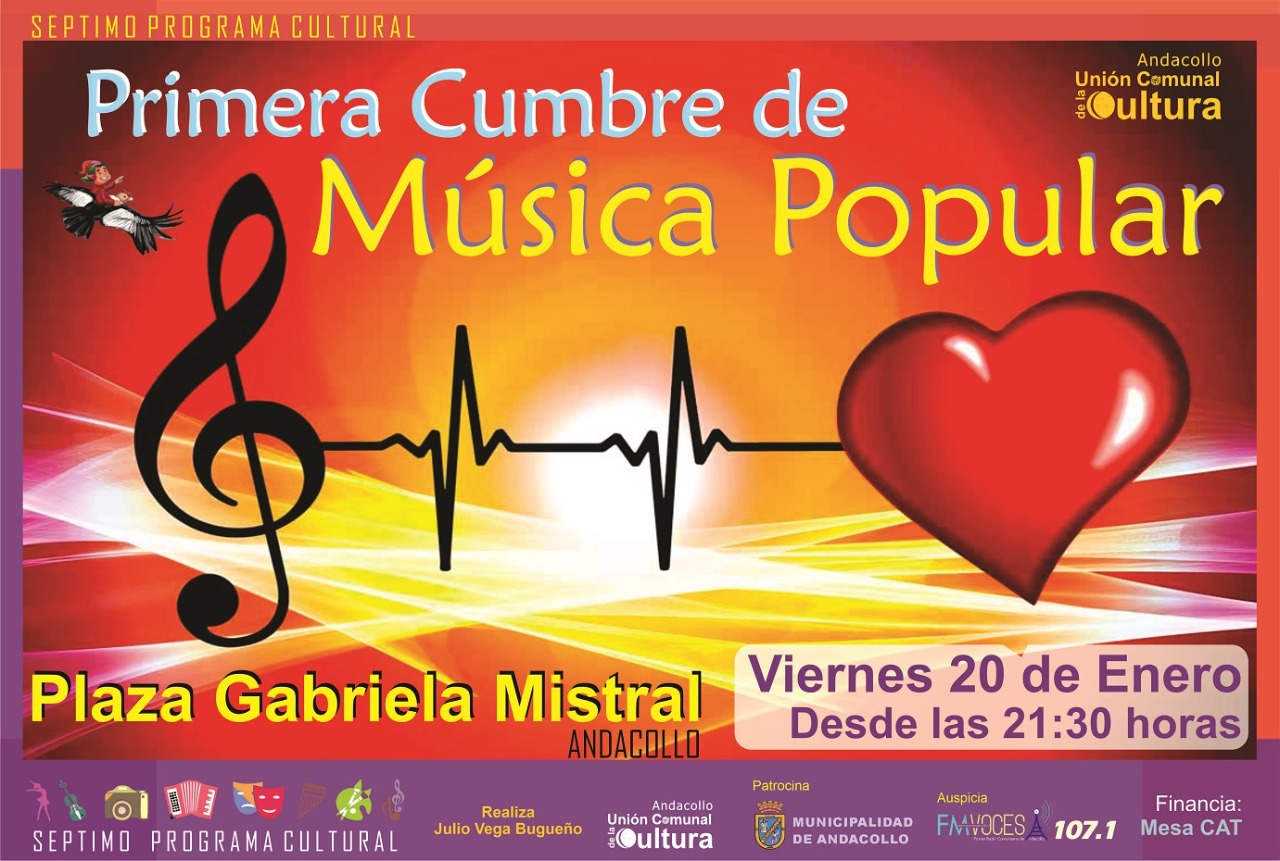 ESTA NOCHE SE REALIZARÁ LA PRIMERA CUMBRE DE MÚSICA POPULAR EN ANDACOLLO