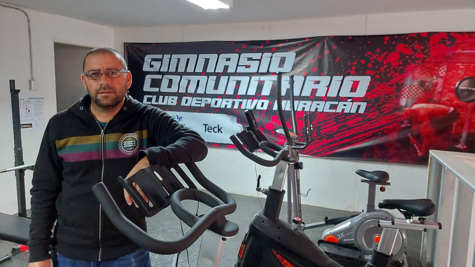 Gimnasio comunitario del Club Deportivo Huracán tiene sus puertas abiertas para toda la comunidad andacollina