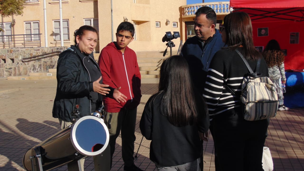 Astroclub infantil de Andacollo realizó actividad junto con academia de la región Valparaíso