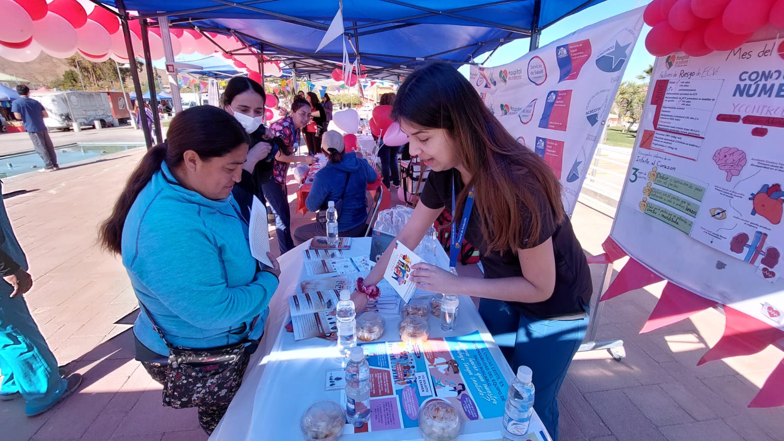 Hospital de Andacollo desarrolló Feria de Salud Informativa para la comunidad