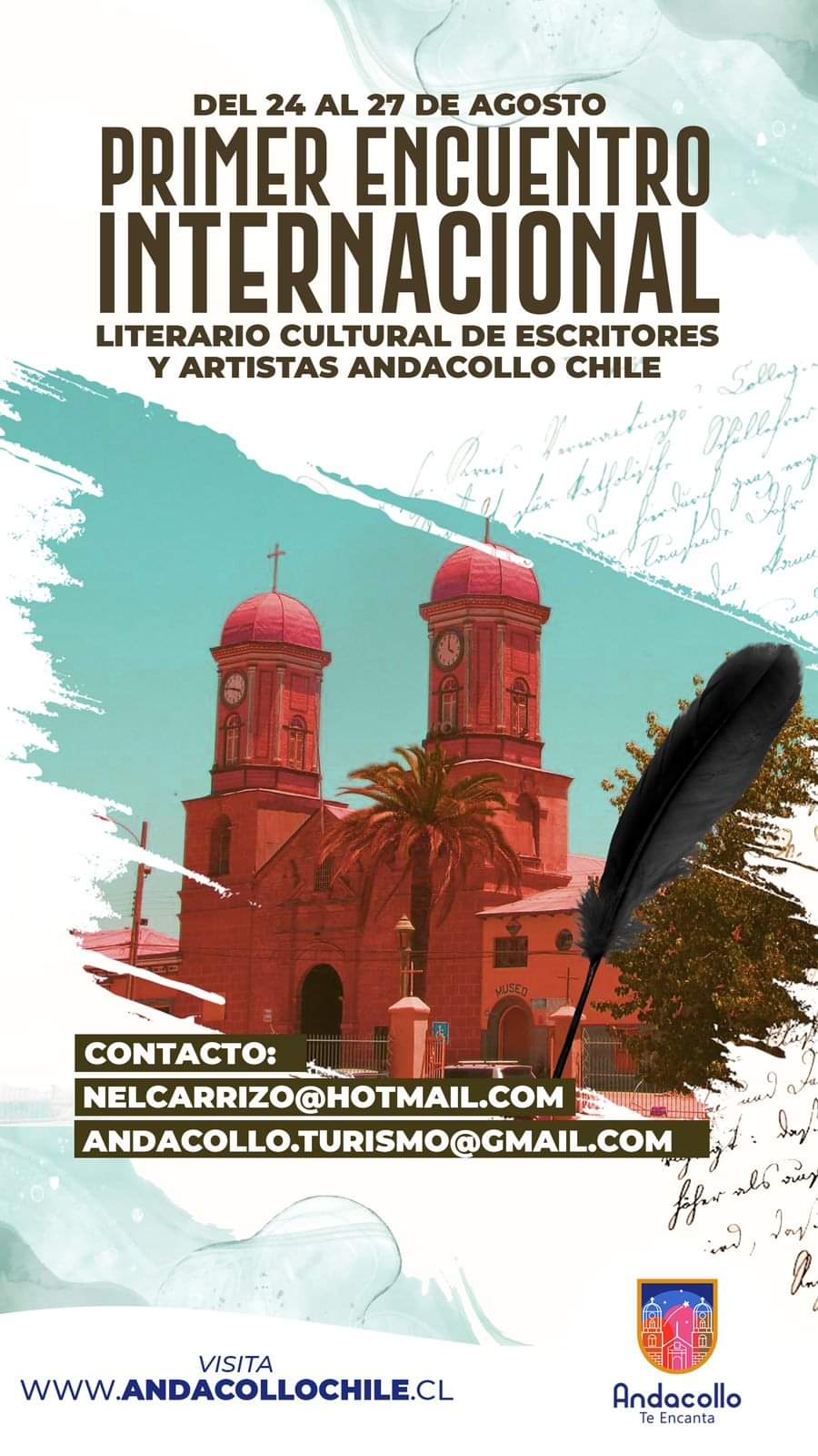 Andacollo será el escenario del Primer Encuentro Internacional Literario y Cultural