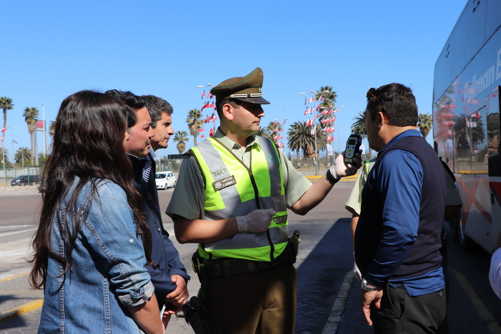 Refuerzan fiscalización vial en transportes y conductores previo a Fiestas Patrias