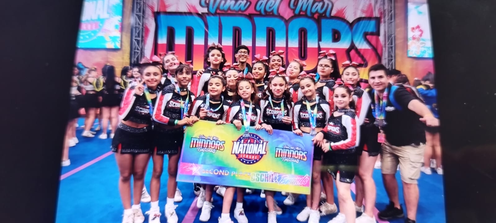 Joven deportista andacollina destaca en la disciplina de cheerleading