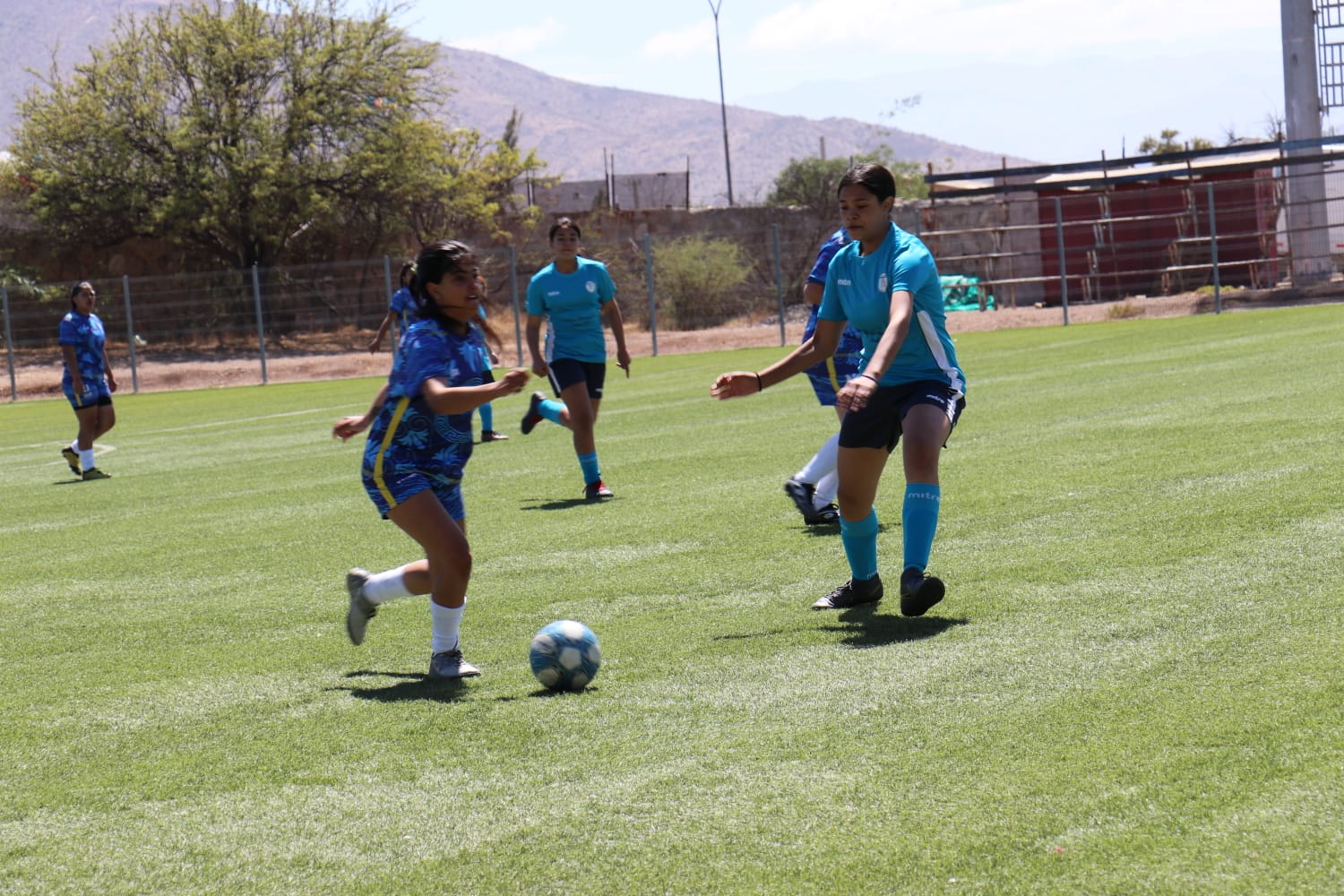 Exitoso encuentro en cuadrangular amistoso femenino de Fútbol en Andacollo