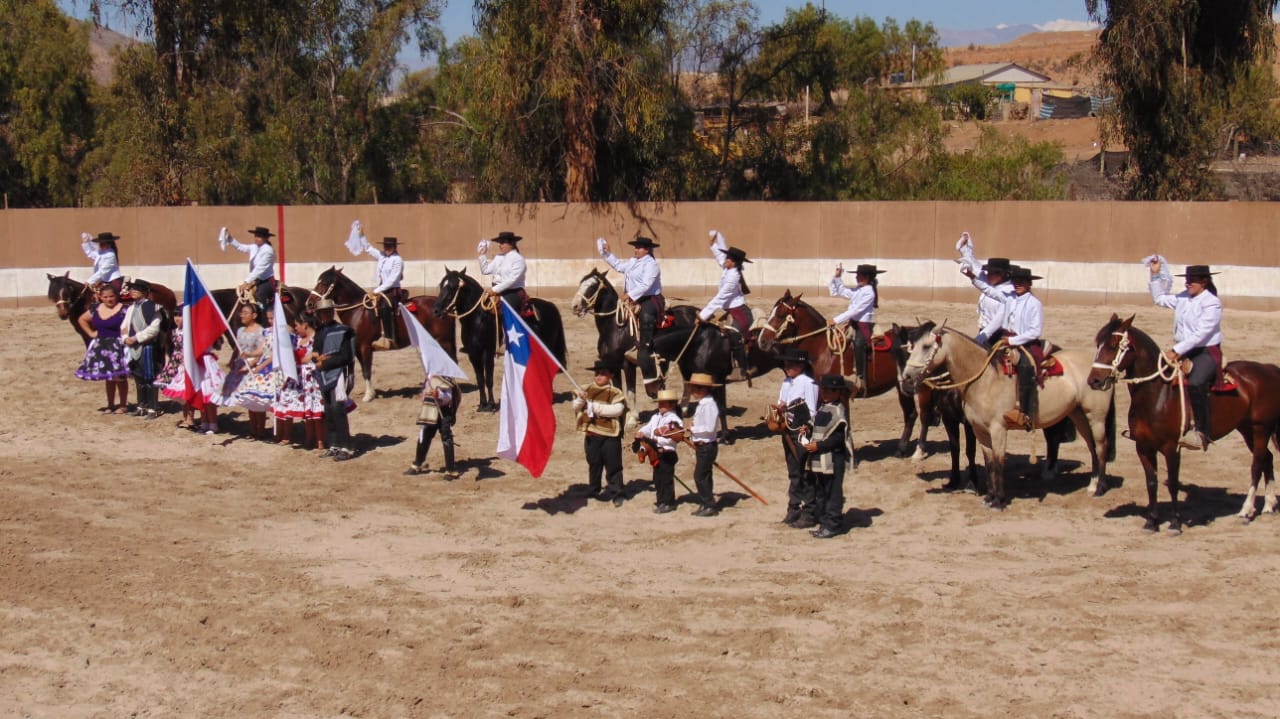 Tradicional Muestra Ecuestre se realizó en el Club de Huasos de Andacollo