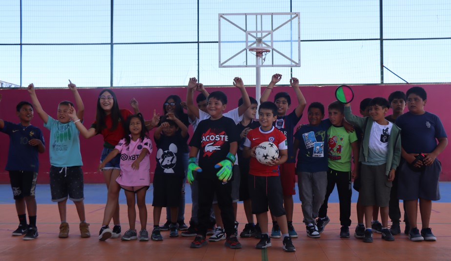 Escuela de verano en Andacollo permite que niños y niñas se diviertan desarrollando distintas actividades