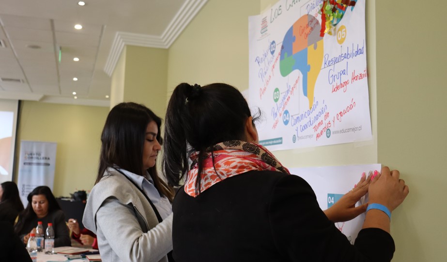 Equipos pedagógicos del Servicio Local Puerto Cordillera se capacitan para seguir impulsando calidad educativa en Andacollo y Coquimbo