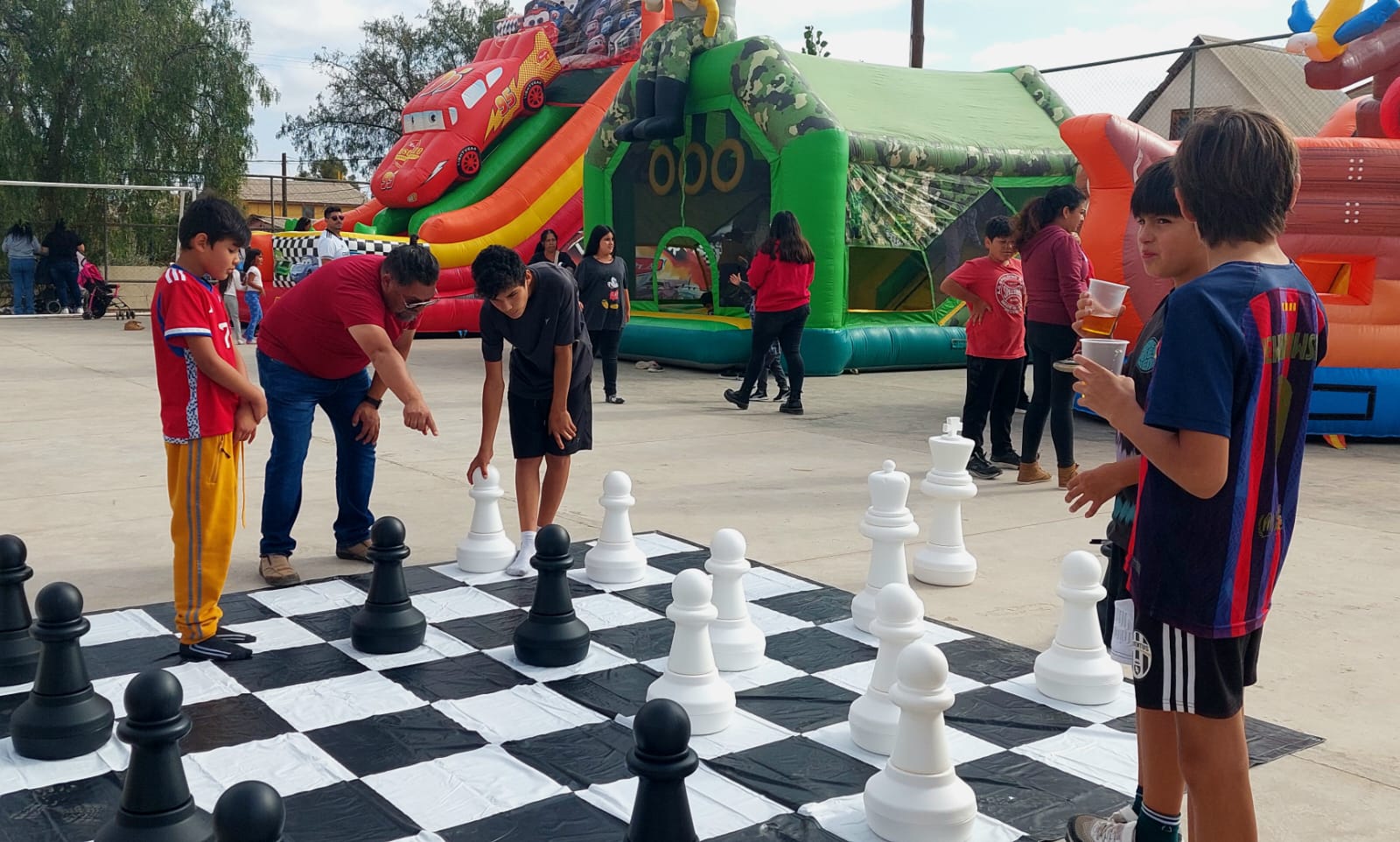 Con gran convocatoria se realizó la “calle de los niños” en el sector de Casuto en Andacollo