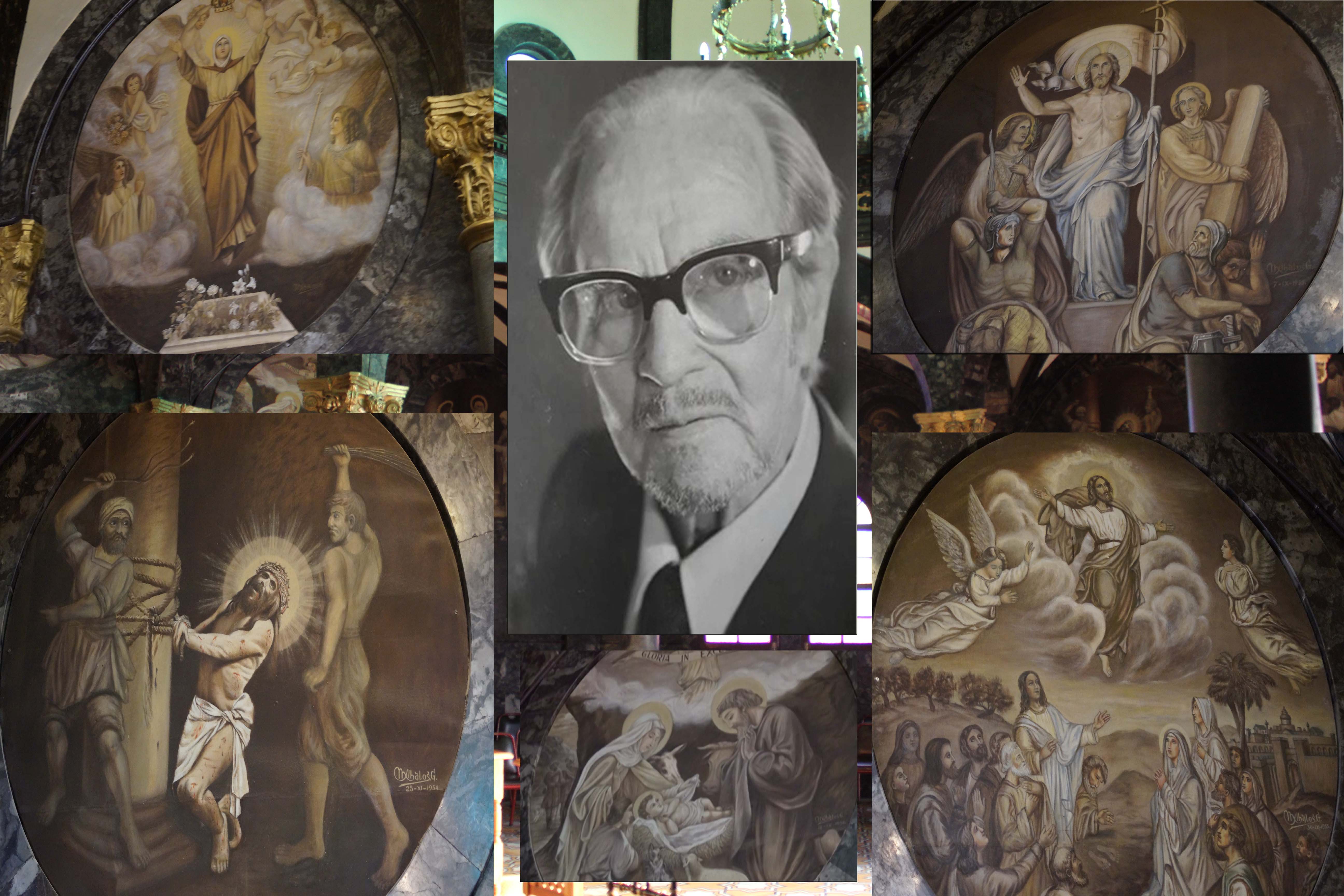 Manuel Abalos: el legado cultural y artístico que dejó el pintor andacollino en su familia y en la comunidad