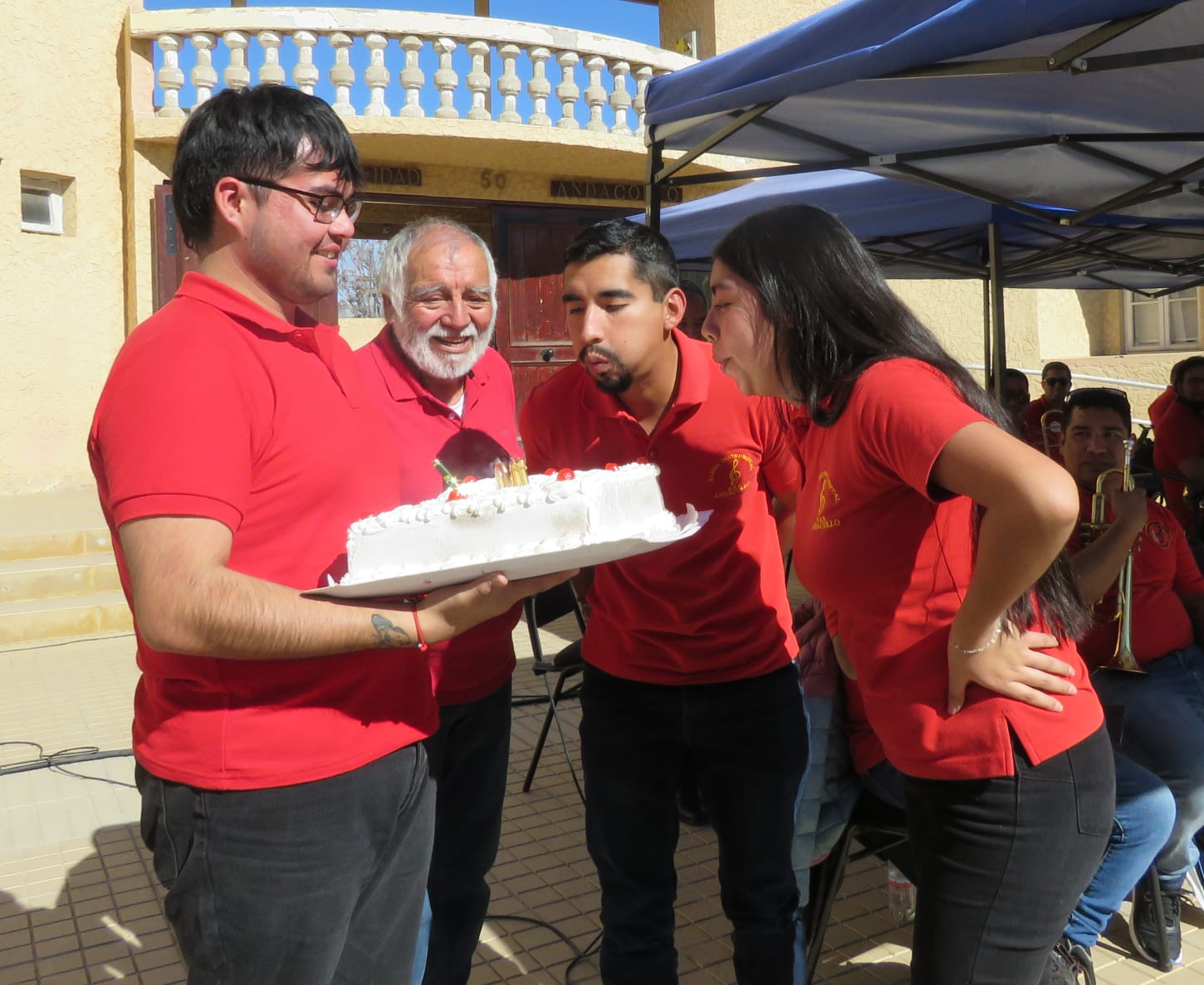 Banda instrumental Humberto Escalante Rivera cumplió 110 años de trayectoria en Andacollo