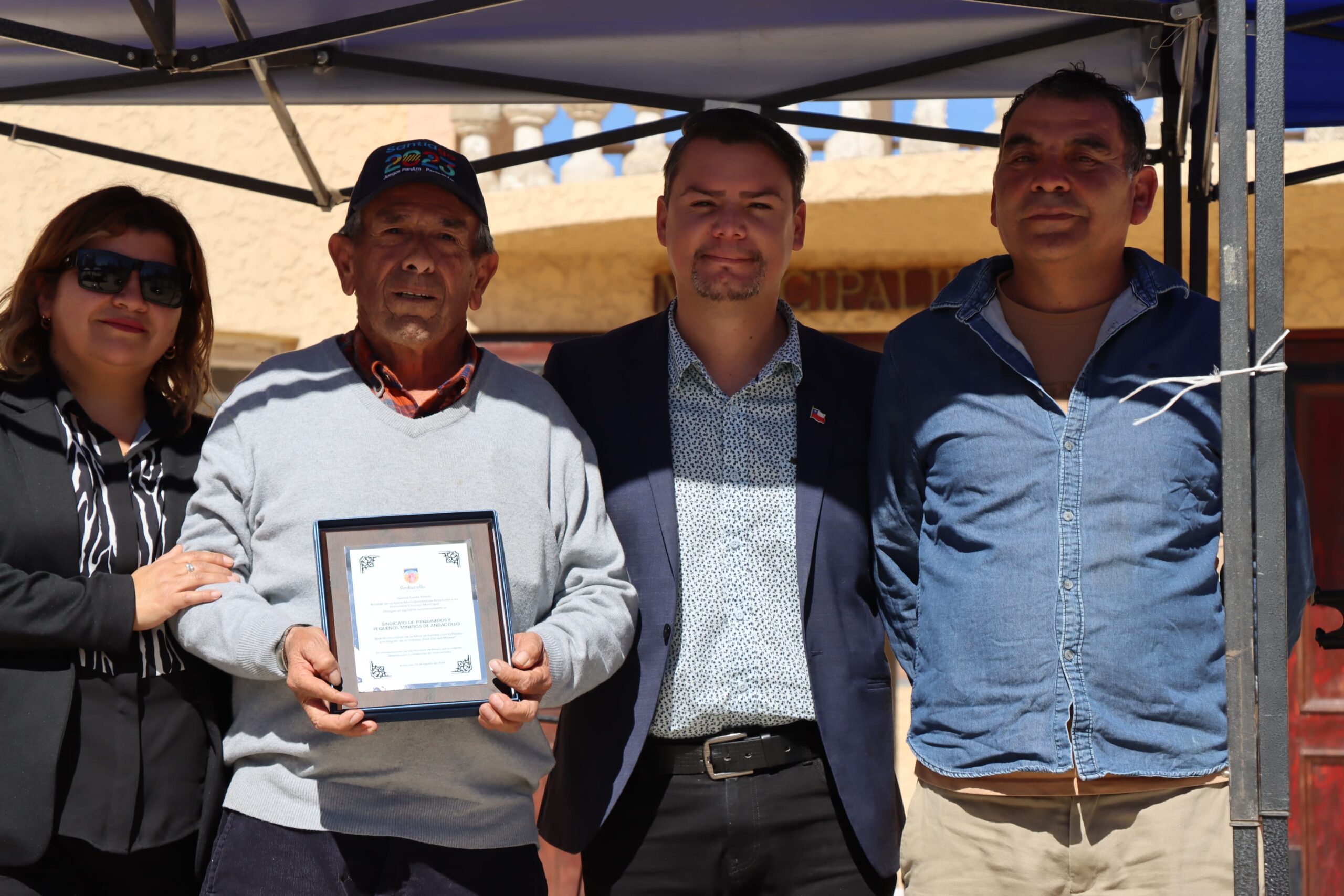 Municipio de Andacollo realizó acto de conmemoración por el Día del Minero