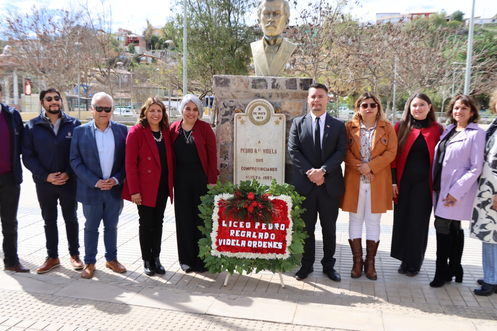 Liceo Pedro Regalado Videla conmemoró el natalicio del histórico héroe nacional