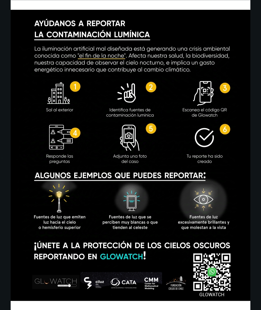 Invitan a la comunidad de Andacollo a participar en la primera caminata Glowatch que se realizará en la comuna