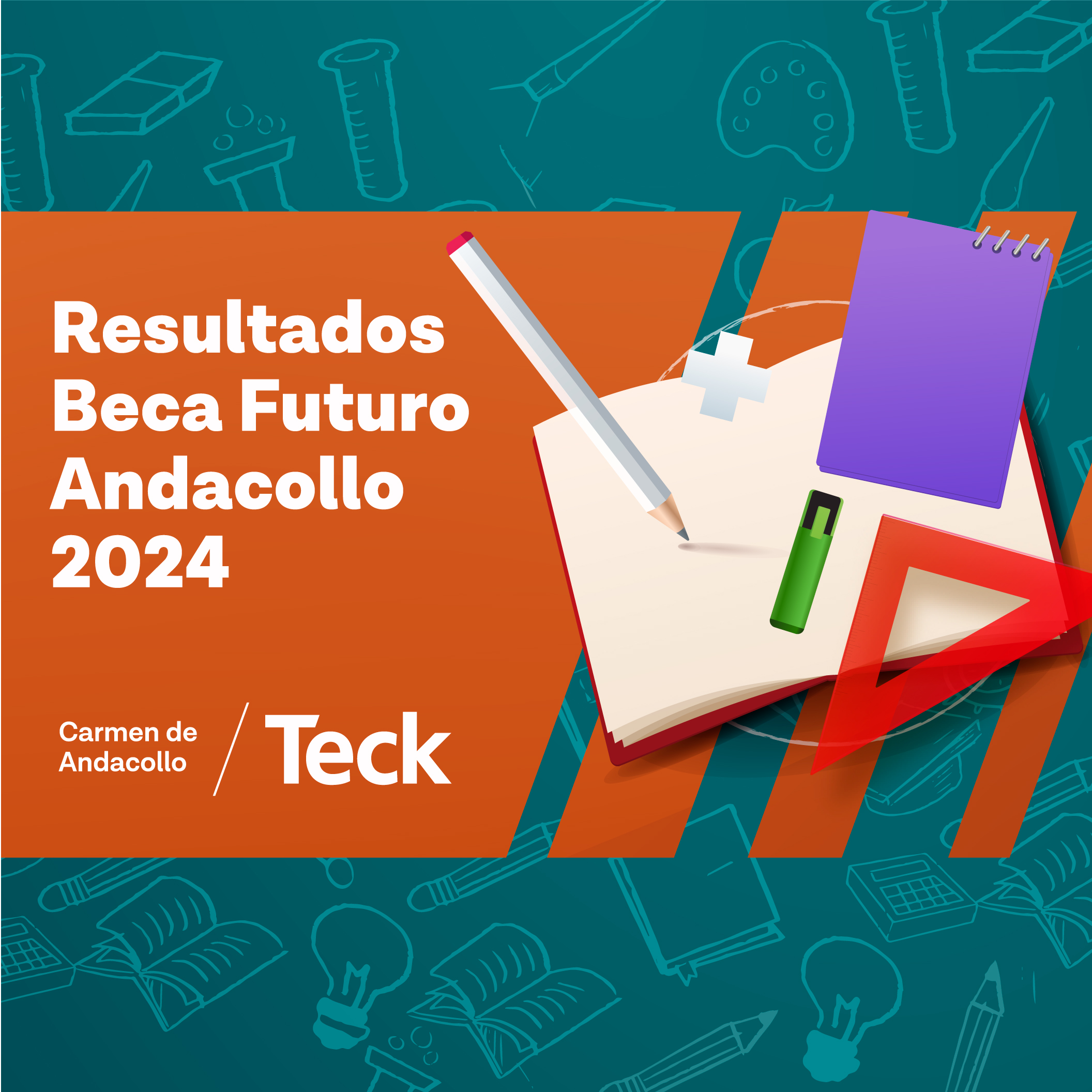 Ya está disponible la nómina de estudiantes beneficiados con la «Beca Futuro Andacollo 2024» de Teck CDA