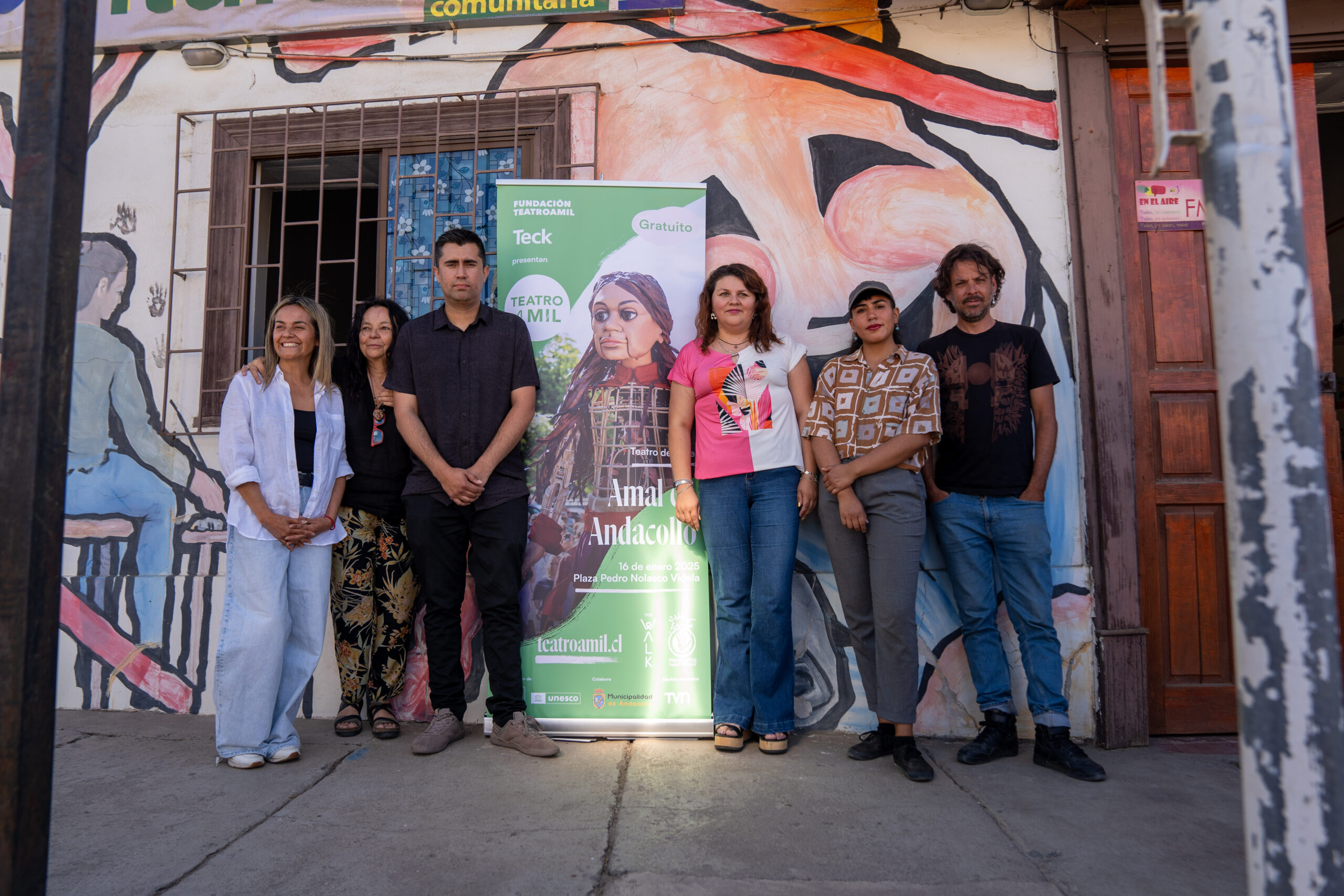 Amal en Chile llega hasta Andacollo en el marco del Festival Internacional Teatro a Mil 2025