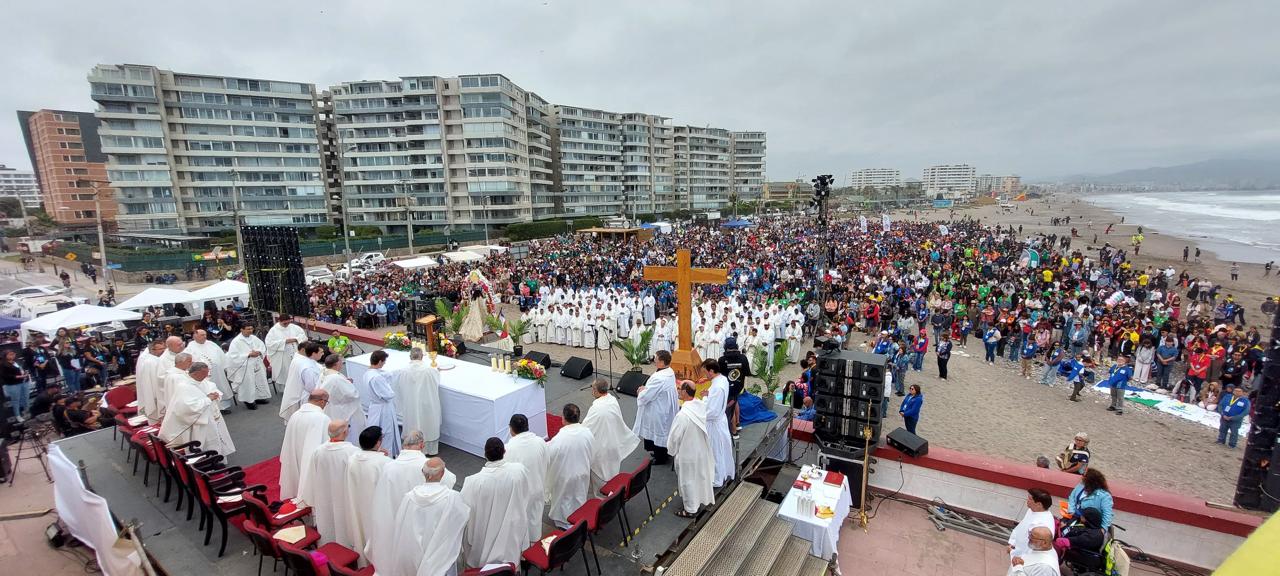 La Serena cierra con alegría la primera Jornada Nacional de la Juventud
