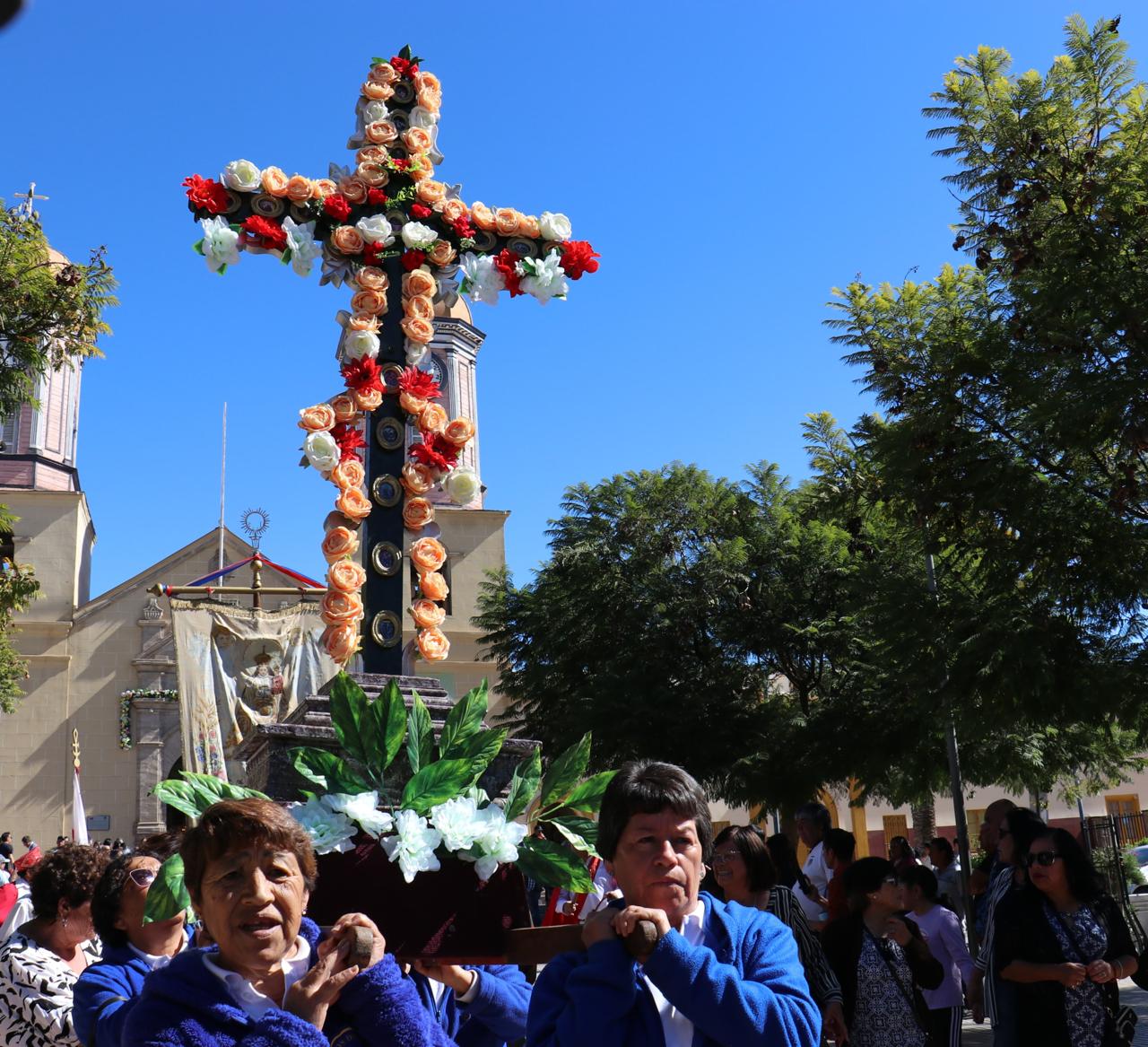 Andacollo celebró la Fiesta de la Santa Cruz de mayo con solemne procesión