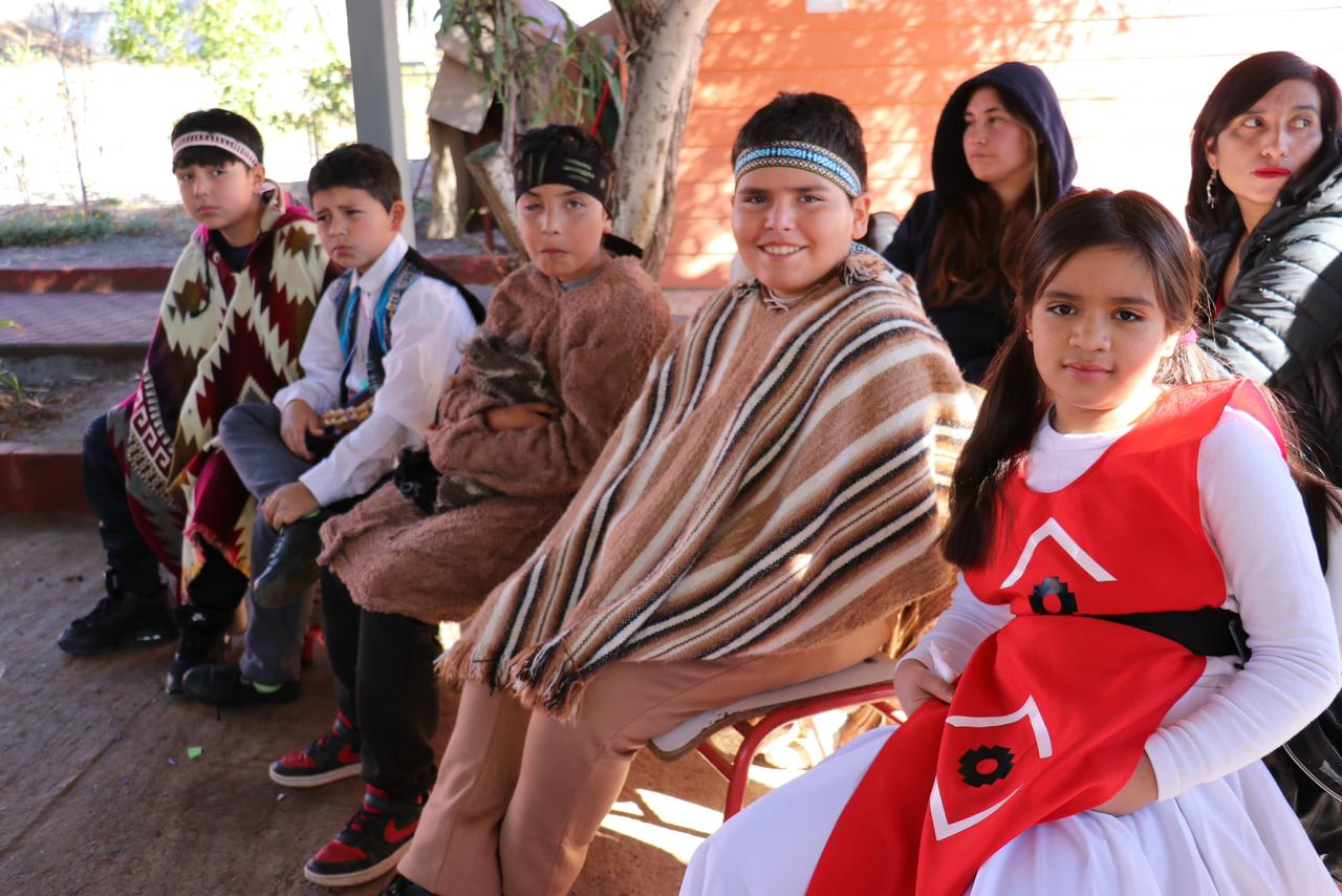 Establecimientos educacionales de Andacollo y Coquimbo conmemoran el Día Nacional de los Pueblos Indígenas con actividades culturales