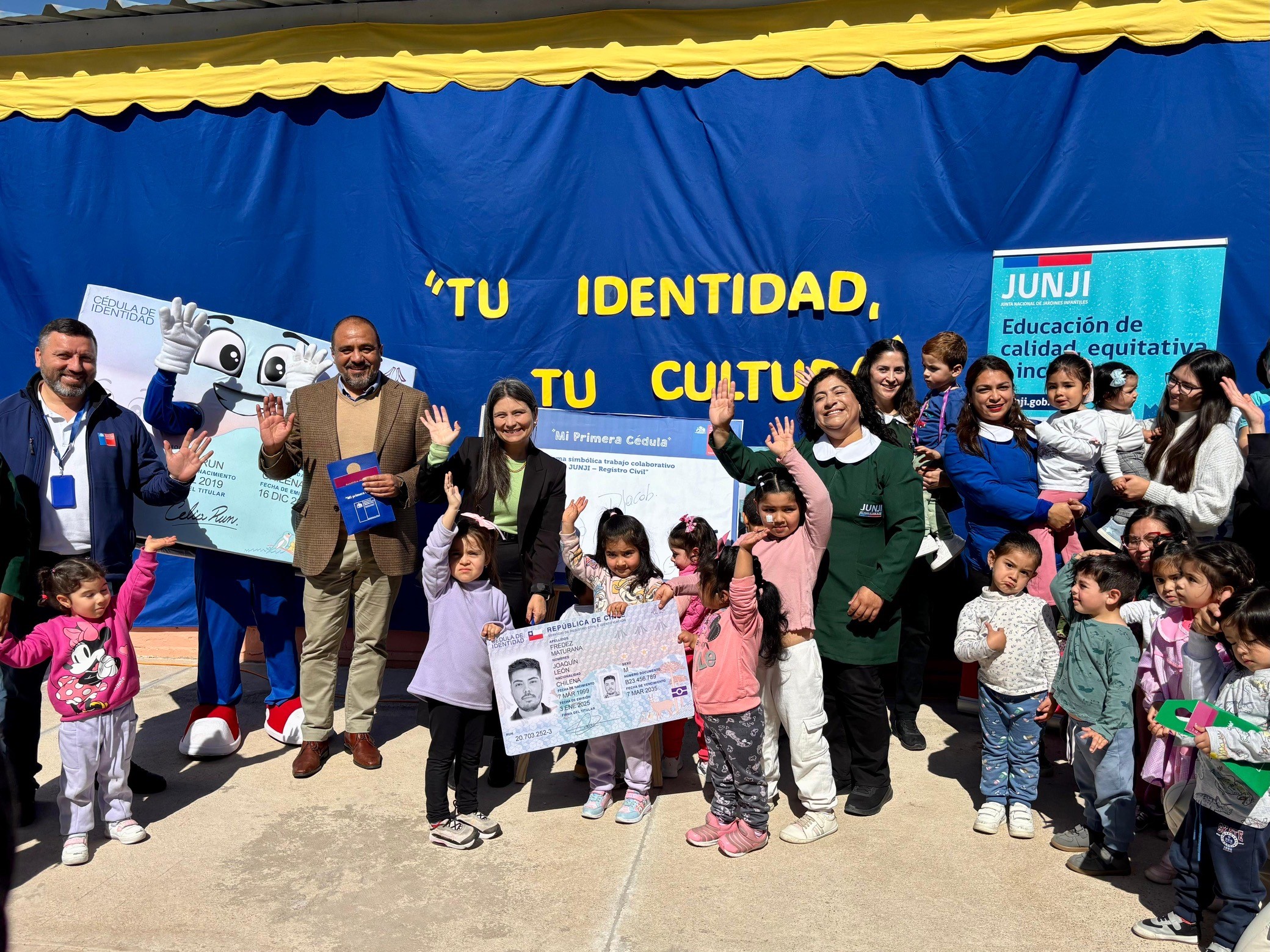 Registro Civil y JUNJI lanzan campaña “Mi Primera Cédula” en la Región de Coquimbo
