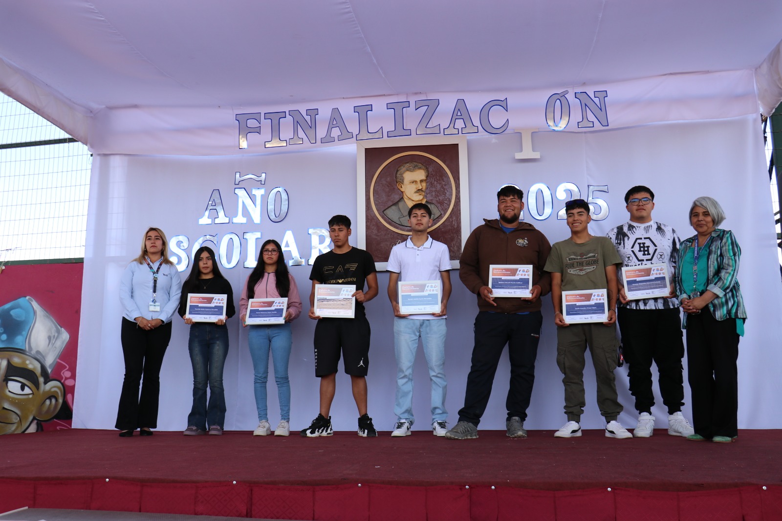 Liceo Pedro Regalado Videla certifica a estudiantes en soldadura, electricidad e informática con apoyo de Teck Carmen de Andacollo