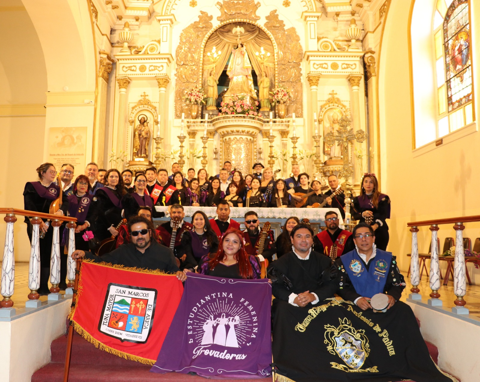 Andacollo vive encuentro de Tunas y Estudiantinas con agrupaciones de todo el país