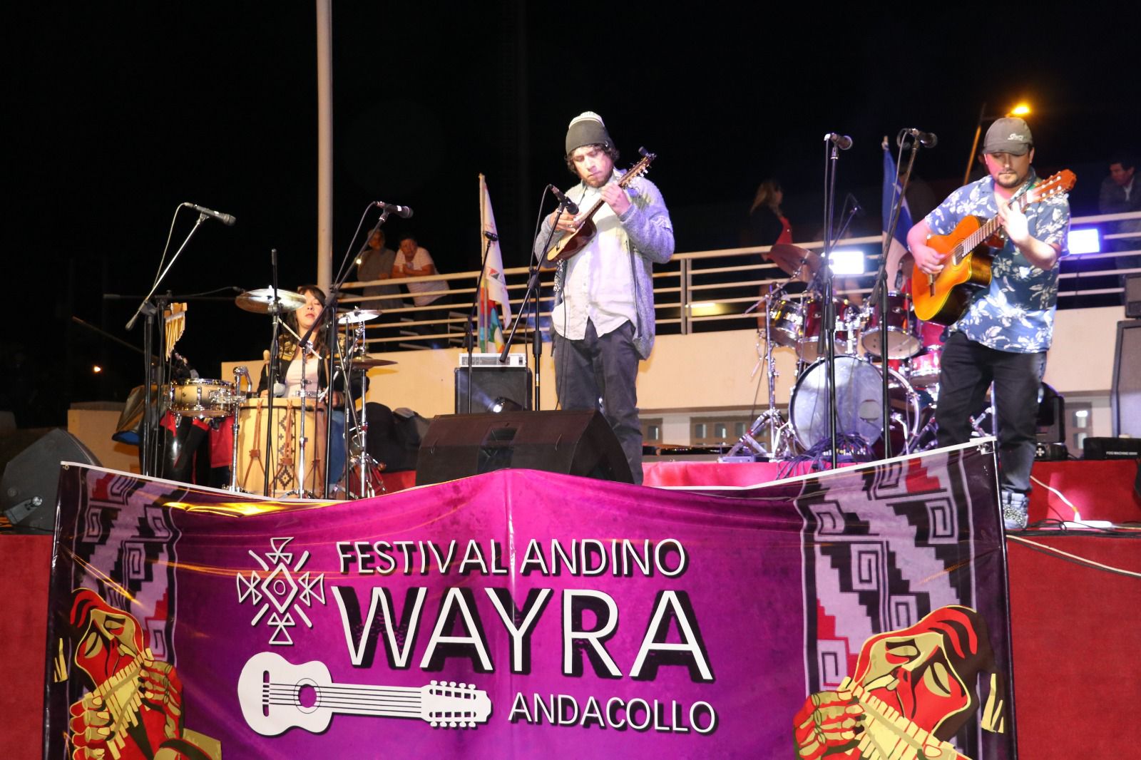 Festival Andino Wayra puso en valor el patrimonio cultural y ancestral en Andacollo